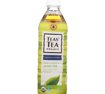 Itoen Organic Tea – Pure Green Bottle – Case Of 12 – 16.9 Fl Oz