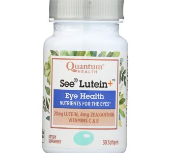 Quantum Research – See Lutein Eye Health – 1 Each – 30 Sgel