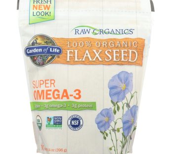 Garden Of Life – Raw Organics Golden Flaxseed – 14 Oz