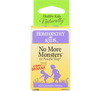 Natra-bio – No More Monsters – 1 Each – 125 Tab