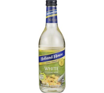 Holland House Holland House White Cooking Wine – White – Case Of 12 – 16 Fl Oz.