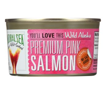 Natural Sea Wild Pink Salmon, Unsalted – 1 Each 1 – 7.5 Oz