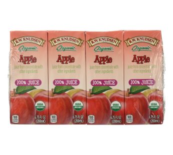 R.w. Knudsen – Organic Juice – Apple – Case Of 7 – 6.75 Fl Oz.