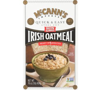 Mccann’s Irish Oatmeal Quick Easy Irish Oatmeal – Case Of 12 – 16 Oz.