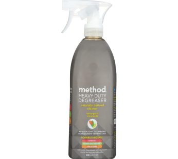 Method – Heavy Duty Kitchen Degreaser Spray – Lemongrass – Case Of 8 – 28 Fl Oz.