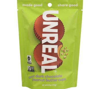 Unreal Dark Chocolate Crispy Quinoa Cups – 6 Bags
