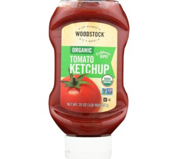 Woodstock Organic Tomato Ketchup – 1 Each 1 – 20 Oz