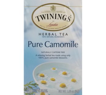 Twinings Tea Jacksons Of Piccadilly Tea – Pure Chamomile – Case Of 6 – 20 Bags