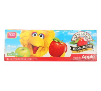 Apple And Eve Sesame Street Big Bird’s Juice Apple – Case Of 6 – 6 Bags