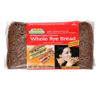 Mestemacher Bread Bread – Rye – Whole – 17.6 Oz – Case Of 12