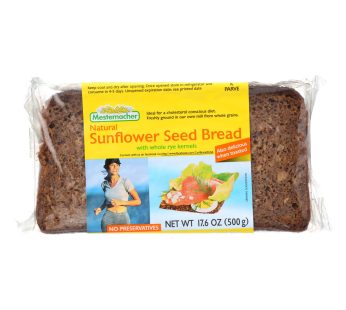 Mestemacher Bread Bread – Sunflower Seed – 17.6 Oz – Case Of 12