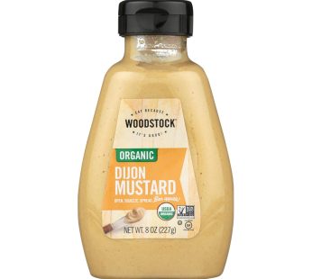 Woodstock Organic Dijon Mustard – 1 Each 1 – 8 Oz