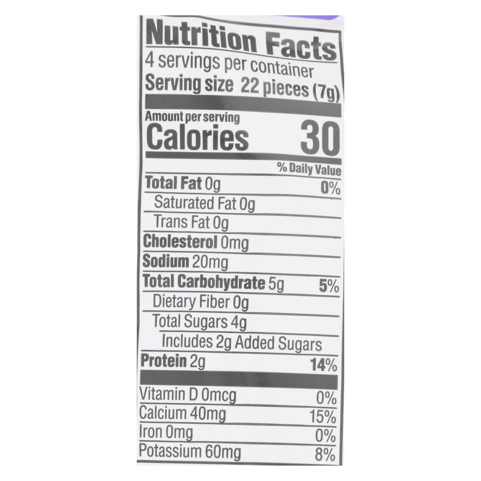 Happyyogis Yogurt Snacks - Organic - Freeze-dried - Greek - Babies And Toddlers - Blueberry And Purple Carrot - 1 Oz - Case Of 8 - Image 2