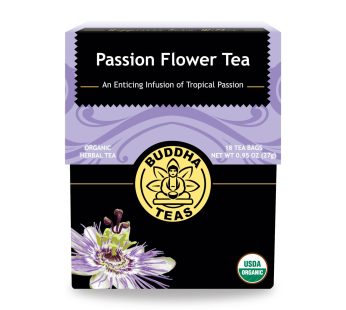 Buddha Teas – Organic Tea – Passion Flower – Case Of 6 – 18 Count