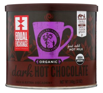 Equal Exchange Hot Chocolate – Organic – Dark – Case Of 6 – 12 Oz