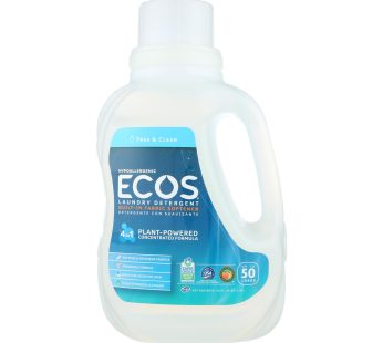 Earth Friendly Free And Clear Laundry Detergent – Case Of 8 – 50 Fl Oz.