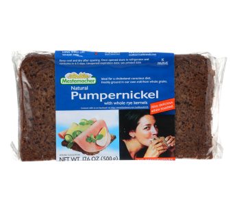 Mestemacher Bread Bread – Westphalian Classic – Pumpernickel – 17.6 Oz – Case Of 12