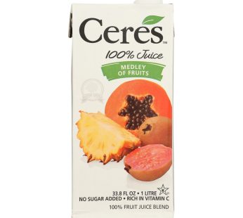 Ceres Juices Juice – Medley Of Fruit – Case Of 12 – 33.8 Fl Oz