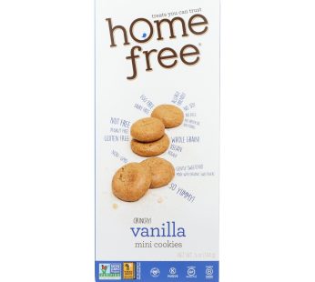 Homefree – Gluten Free Mini Cookies – Vanilla – Case Of 6 – 5 Oz.