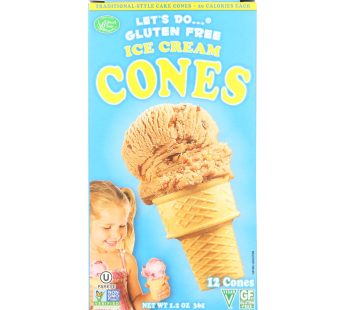 Let’s Do Ice Cream Cones – Simple – Case Of 12 – 1.2 Oz.