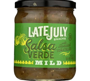 Late July Snacks Salsa – Verde – Case Of 12 – 15.5 Oz.