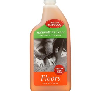 Naturally Clean Floor Cleaner Spray – Case Of 6 – 24 Fl Oz.