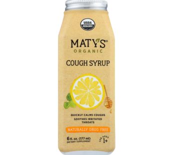 Maty’s – Cough Syrup Organic – 6 Fl Oz.