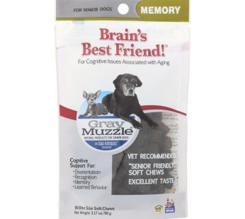 Ark Naturals Brains Best Friend – Gray Muzzle – 90 Chews – 1 Each