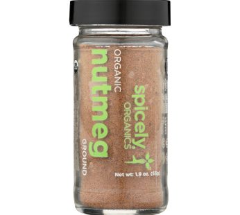 Spicely Organics – Organic Nutmeg – Ground – Case Of 3 – 1.9 Oz.