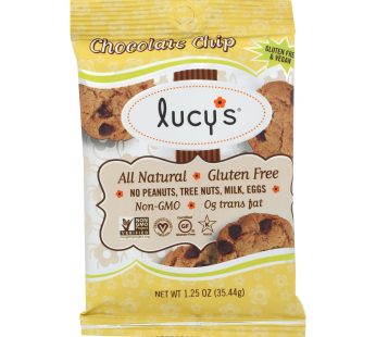 Dr. Lucy’s – Cookies – Chocolate Chip – Snack N’ Go Packs – Case Of 24 – 1.25 Oz.