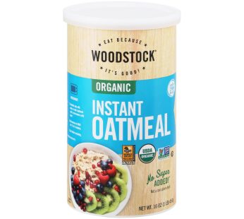 Woodstock Organic Instant Oatmeal – 1 Each 1 – 16 Oz